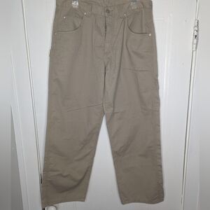 NWT Y2K Vintage Wrangler Cargo Carpenter Pants Mens 34x30